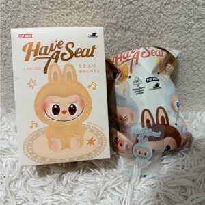 NEW Labubu have a seat QuQu